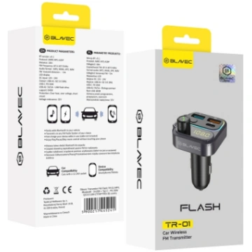 OEM Blavec FM Transmitter Flash TR-01 MP3, Bluetoo