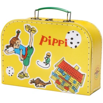 PIPPI Rotaļu koferis, 25 cm, dzeltens