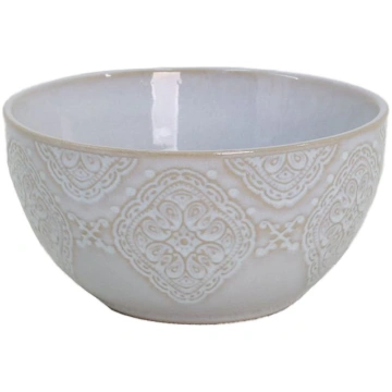 Maza bļoda Domoletti White arabic, balts krās., 14