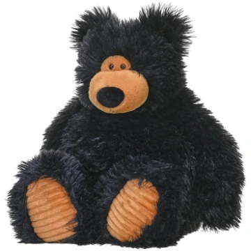 Wild Republic Snuggleluves Black Bear Weighted Cud