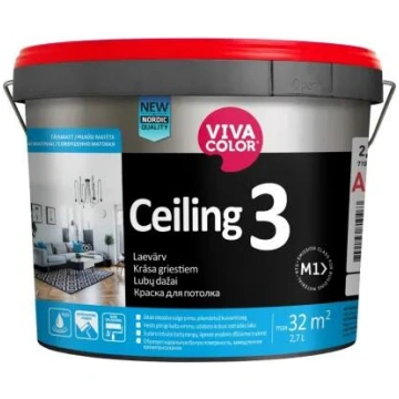 Ceiling 3 New, griestu krāsa, dziļi matēta 0,9L Vi