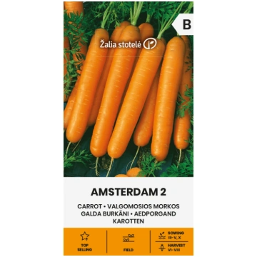 Sēklas Burkāni AMSTERDAMMER 2 3g 4770168123014