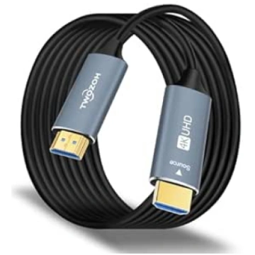 Twozoh HDMI optiskās šķiedras kabelis 5 m, HDMI op