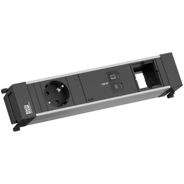 Bachmann POWER FRAME 1xCEE7/3, 1xUSB C/C 100W 1xCM