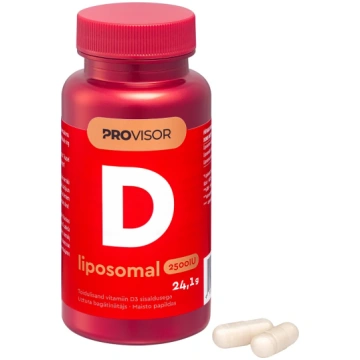 PROVISOR Liposomal D vitamin 2500, 60 kapsulas