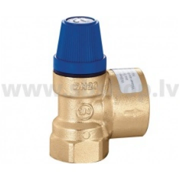 *CALEFFI drošības vārsti boilerim 3/4" F 6 bar