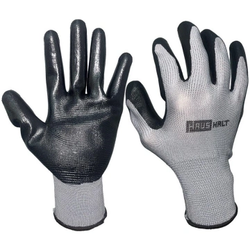 GLOVES POLYESTER BLACK NITRIL C22CHJB-M C22CHJB-M 