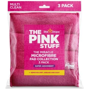 Mikrošķiedras sūkļi The Pink Stuff, 3 gab