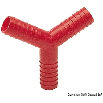 Nylon Y-fitting 14 mm (17.203.14) Osculati