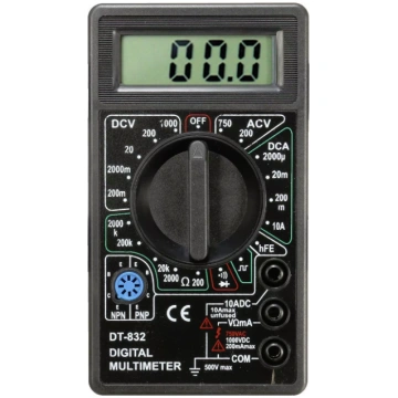 Digitālais multimetrs DT-832 ar LCD displeju - mul