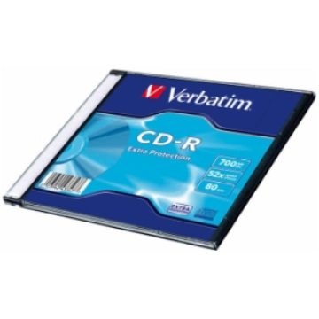 Matricas CD-R Verbatim 700MB 1x-52x Extra protecti