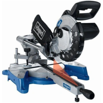Leņķzāģis Scheppach HM 216 + zāģa asmens