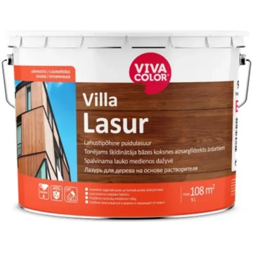 Vivacolor Villa Lasur lazūra kokam - EC , 9 L