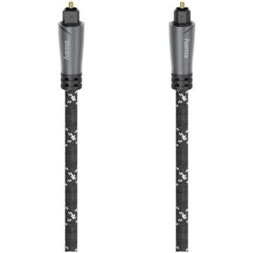 Hama Audio Optical Fibre Cable, ODT, 1.5 m, melna 