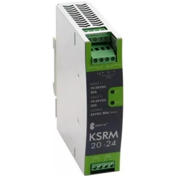 SilentiumPC KSRM redundances modulis 24VDC 20A uz 