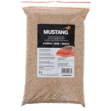 Dižskābarža skaidas kūpināšanai Mustang Pro Beech 