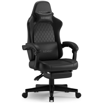 Fotel SENSE7 DEVON PU czarny 5902659848017 (590265