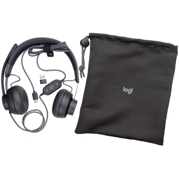 Logitech Zone Wired MSFT Teams - headset - USB-C 9