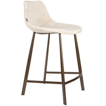Counter Stool Franky Beige Zuiver, DUTCH BONE