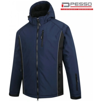 Softshell ziemas jaka Pesso OTAVA, tumši zila