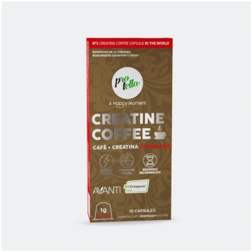 Creatine Coffee x10 Capsule 40g Protella