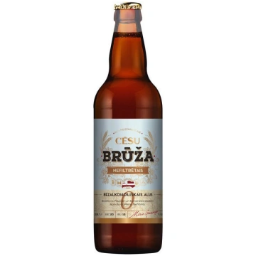 Alus Brūža Nefiltrētais b/a 0.5%