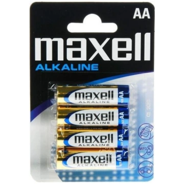 MAXELL Battery alkaline LR6 4 pieces