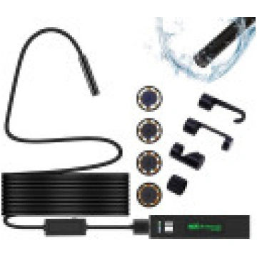 Xrec endoskops pārbaudes kamera Wifi USB 1200p [En