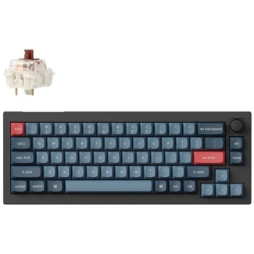 Keychron V2 MAX, Gateron Jupiter Brown Switch, Bla
