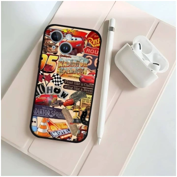Cars L-Lightning M-McQueen Phone Case For IPhone 1