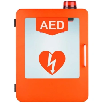 AED defibrilatora glabāšanas skapis, pie sienas mo