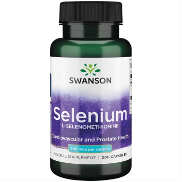 SWANSON SELENIUM, 100 mcg, 200 kapsulas Swanson He