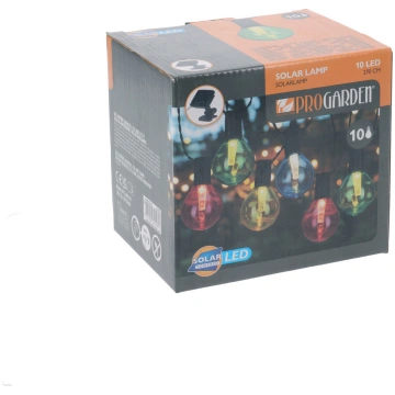Spuldzīšu virtene ar saules bateriju 10LED SOLAR 2