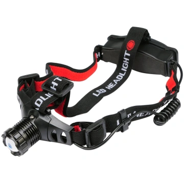 HEADLAMP WITH ZOOM 3W, 100lm (YT-08590)