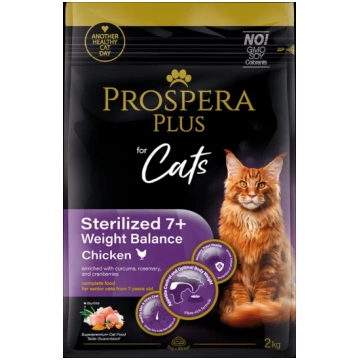Barība kaķiem – Prospera Plus Sterilized 7+ Chicke