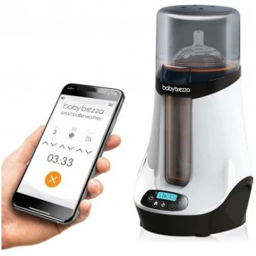 Baby Brezza Safe un Smart viedais pudeļu sildītājs