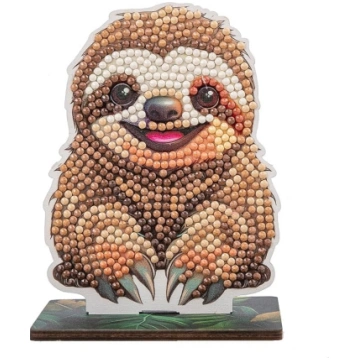CRYSTAL ART Sloth Wildlife Buddies Kit Craft Buddy