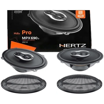 Hertz MPX 690.3 coaxial speakers (164x235 mm)