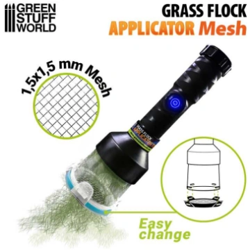 Grass Flock Applicator - Small Mesh Green Stuff 84