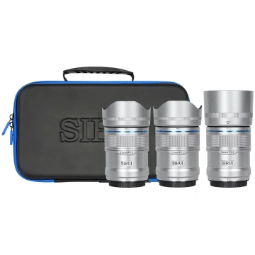 SIRUI SNIPER 23MM 33MM/ 56MM F1.2 APSC AF LENS KIT
