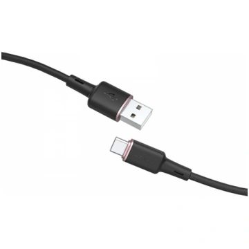 ACEFAST USB cable - USB Type C 1.2m, 3A black (C2-