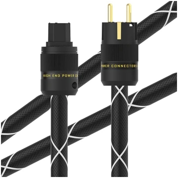 Monosaudio Hi End Audiophil barošanas kabelis 2 m