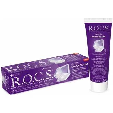 R.O.C.S. Zobu pasta Active Magnesium, 75 ml