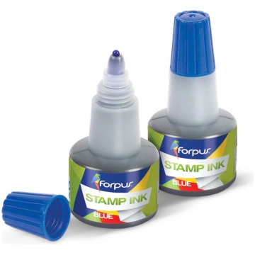 Zīmogu tinte zila, 30ml. Forpus F.8924