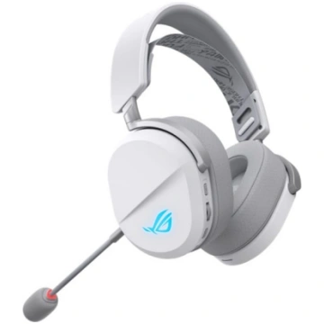 Rog Pelta bezvadu austiņas 2,4 GHz/BT/USB-C, balta