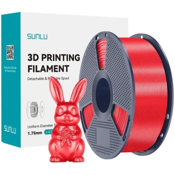 Sunlu PLA+ Silk Filament (Red) | PLA+ Silk R | 693