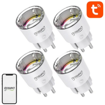 Gosund EP2 WiFi smart socket, 4 pieces (four-pack)