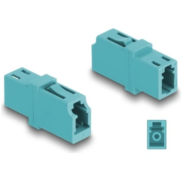 Delock Optical Fiber Coupler LC Simplex female to 
