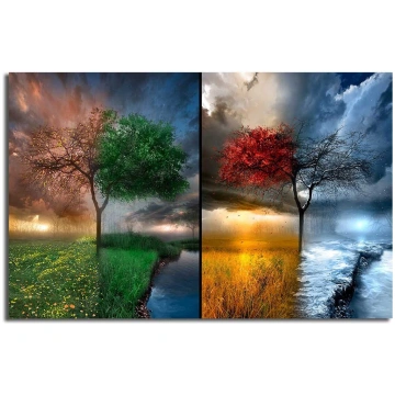 Attēls Wallity Canvas Painting 5070C-46, 70 cm x 4