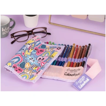 Astuccio portapastelli a rotolo Creativity - 24 pa